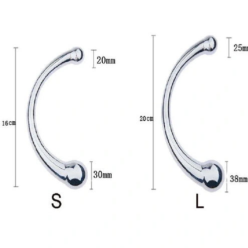 Stainless 5858 Elegant Double Ended Anal Steel Hook 0122